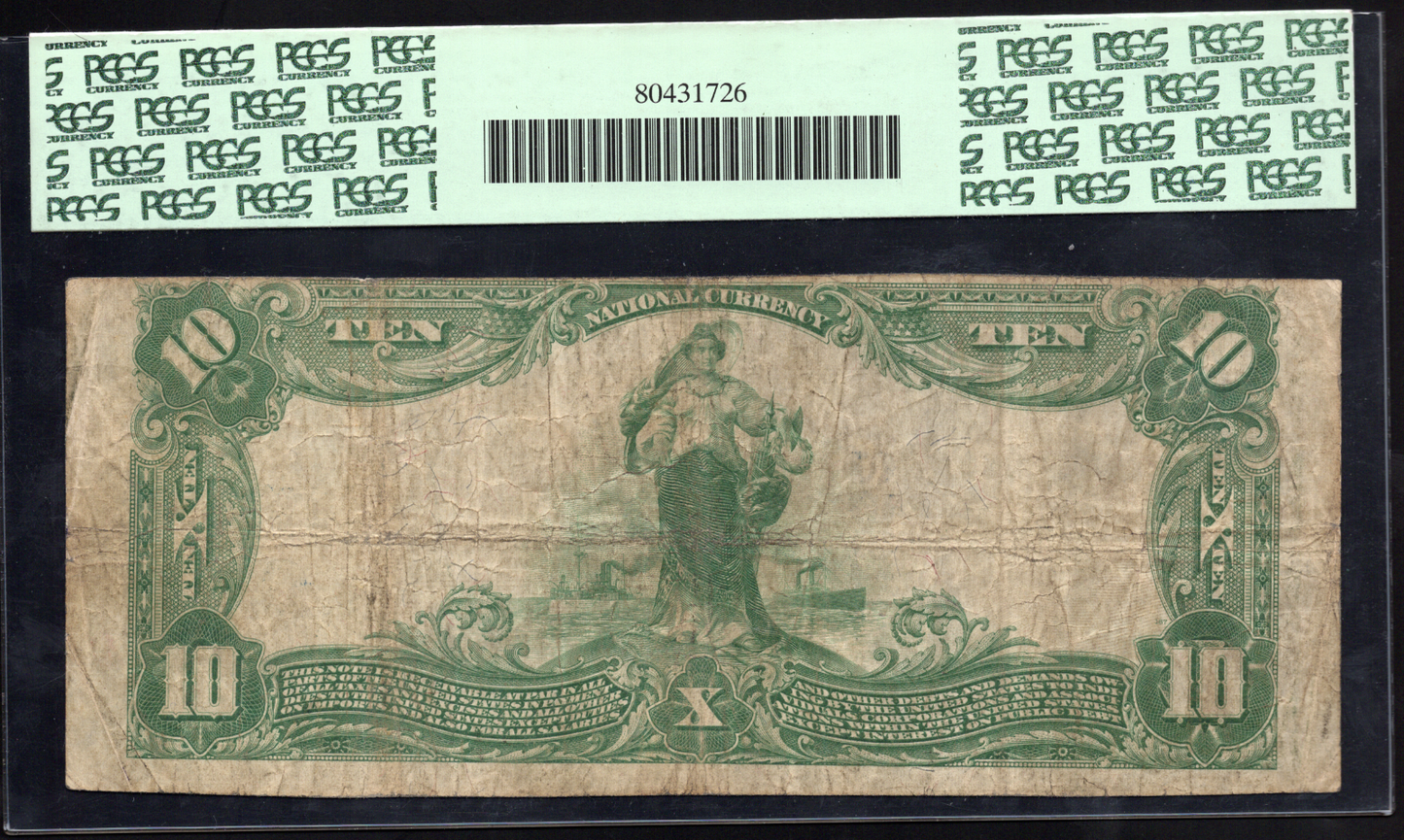 Fr 633 1902 $10 The First National Bank of Grant Park Illinois CH# 11952