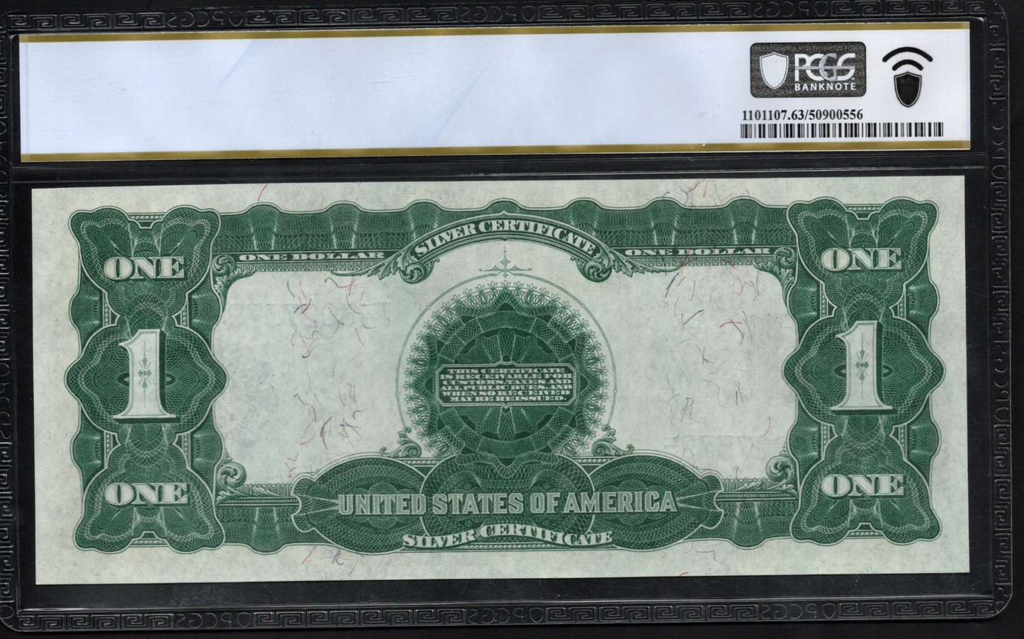 Fr 228 1899 $1 Silver Certificate PCGS 63 PPQ