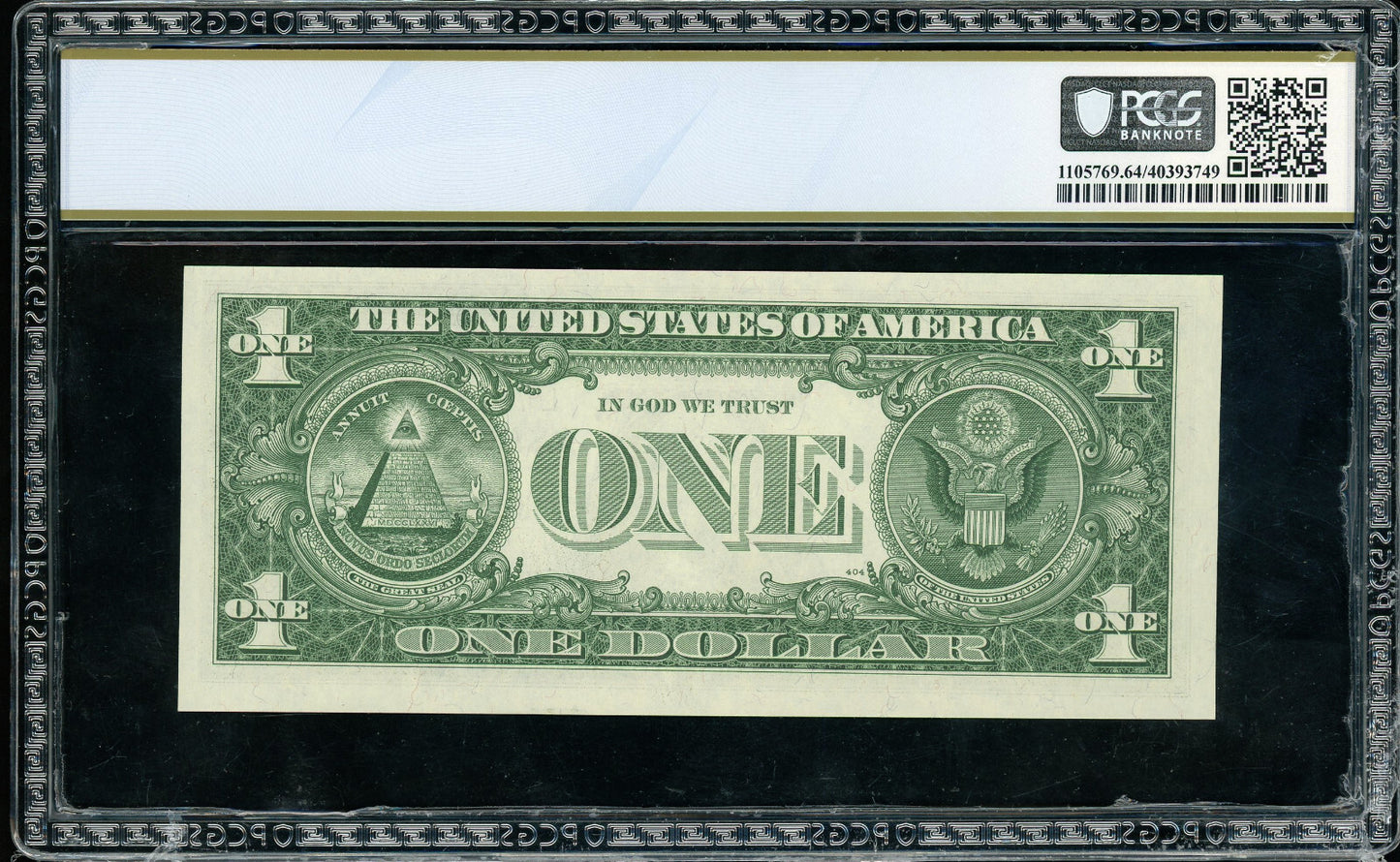 Fr 1620 1957A $1 Silver Certificate CONSECUTIVE