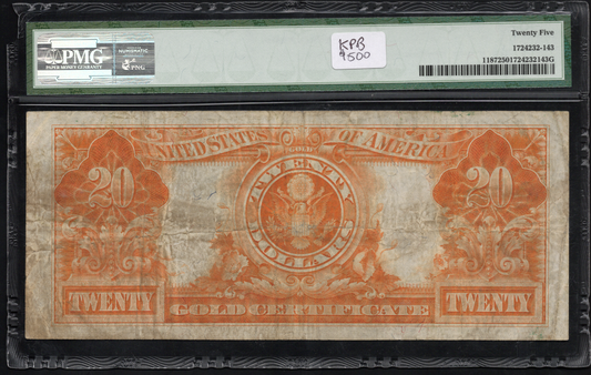 FR 1187 1922 $20 Gold Certificate