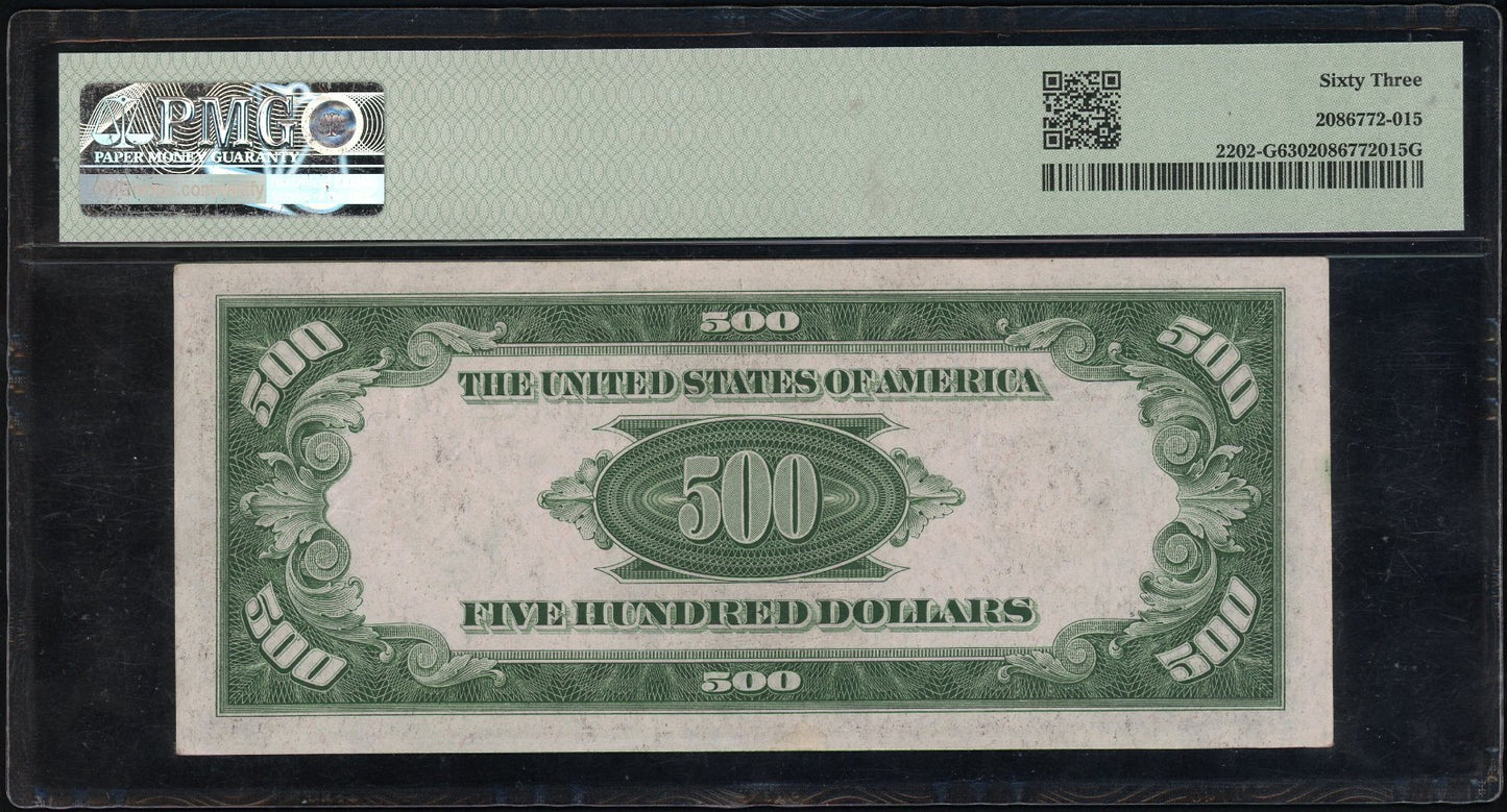 Fr 2202-G 1934A $500 Federal Reserve Note Chicago