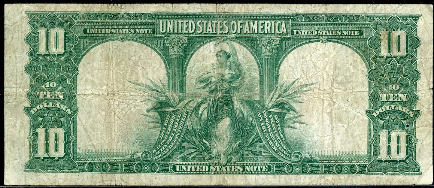 1901 $10 Legal Tender "Bison"