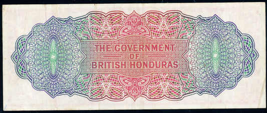 P-30c 1970 $5 British Honduras, VF