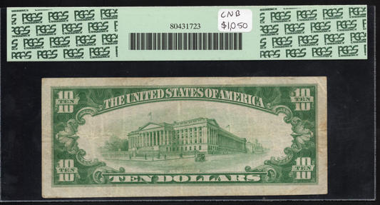 Fr 1801-1 1929 $10 The First National Bank of MOMENCE Illinois CH# 7079