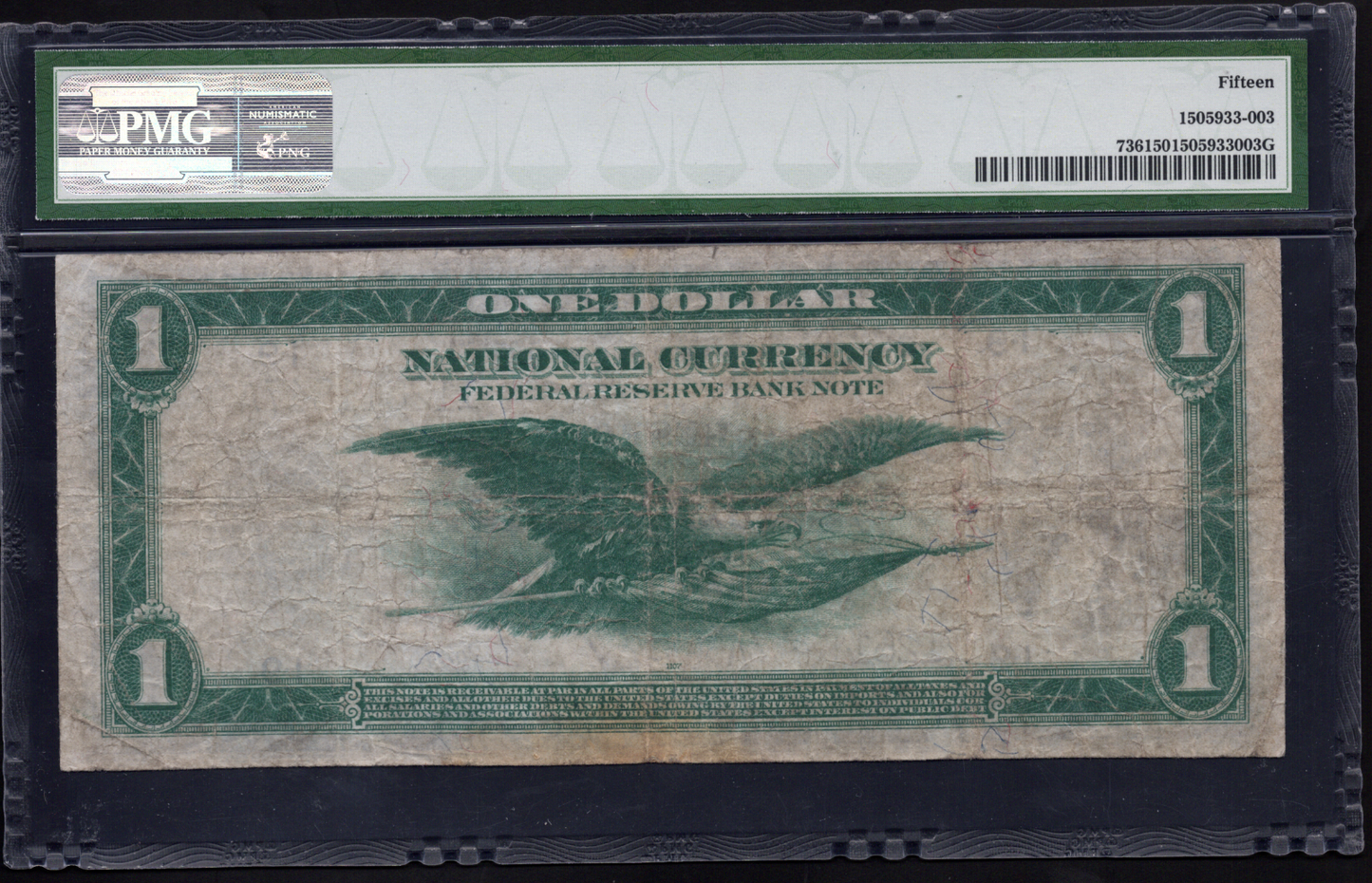 Fr 736 1918 $1 FRBN Minneapolis PMG 15