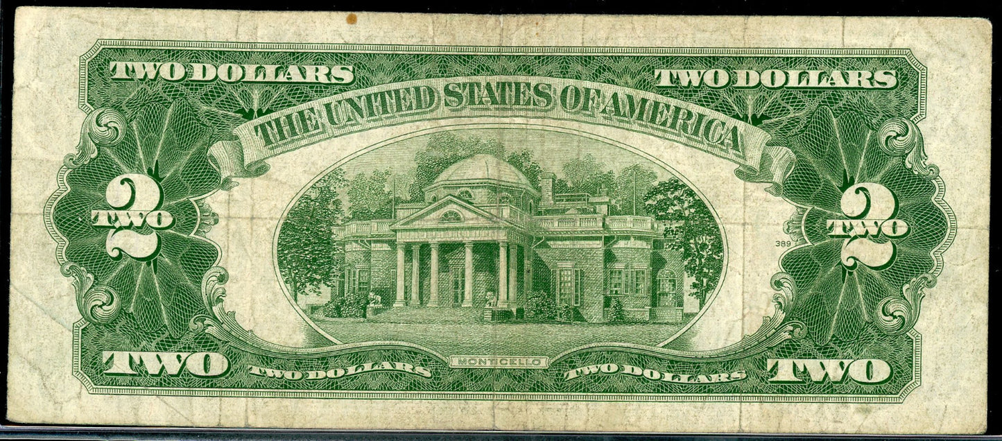 1928 G $2 Legal Tender VF