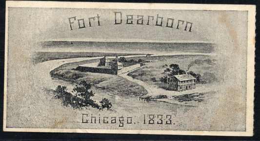 1893 World's Columbian Exposition Ticket - Chicago IL - Chicago Day