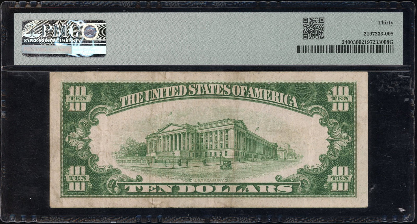 Fr 2400 1928 $10 Gold Certificate
