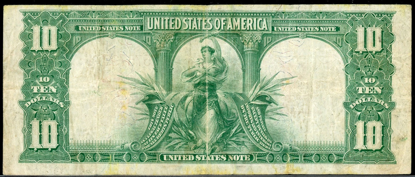1901 $10 Legal Tender "Bison"