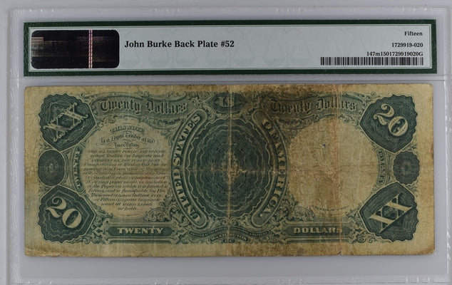 FR 147m 1880 $20 Legal Tender