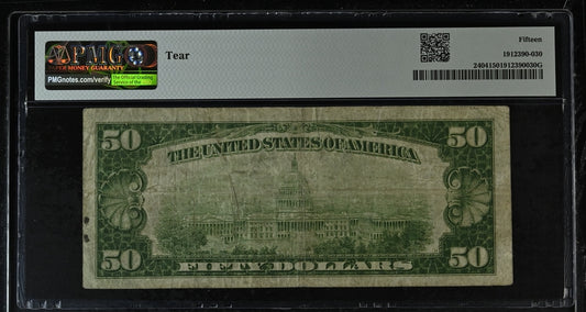 FR 2404 1928 $50 Gold Certificate
