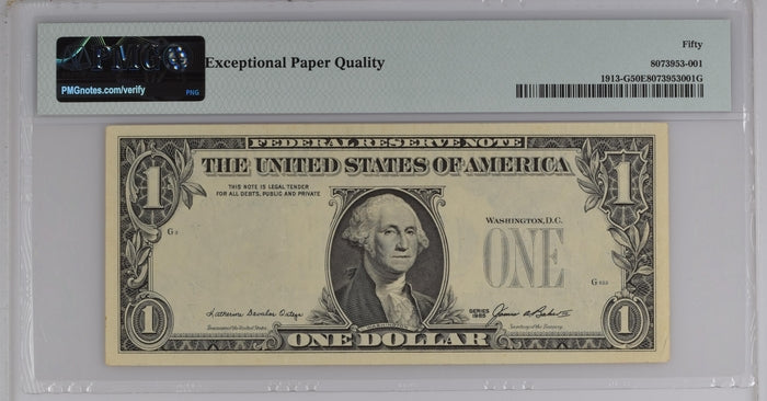 FR 1913-G 1985 $1 Federal Reserve Note Chicago