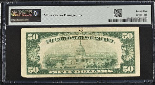 FR 1880-B 1929 $50 FRBN New York
