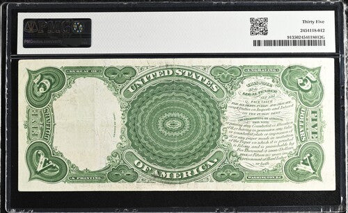 FR 91 1907 $5 Legal Tender