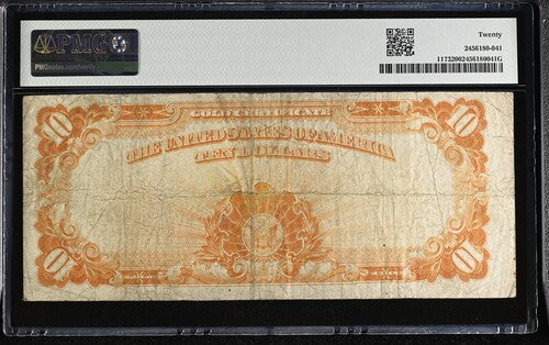 FR 1173 1922 $10 Gold Certificate