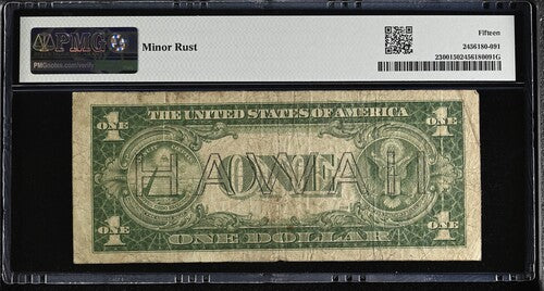 FR 2300 1935A $1 Hawaii - WWII Emergency Issue