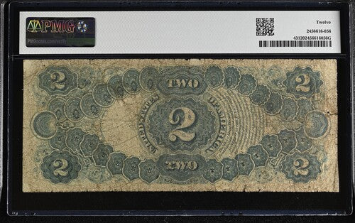 FR 43 1874 $2 Legal Tender