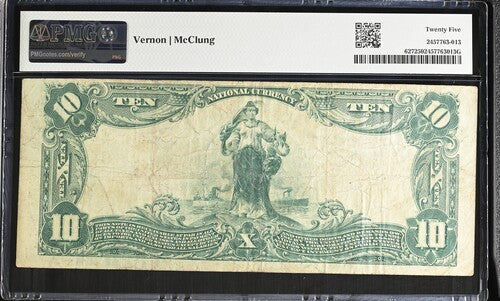 FR 627 1902 $10 The NB of Commerce St. Louis Missouri CH # 4178