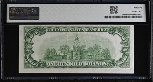 FR 1890-G 1929 $100 FRBN Chicago
