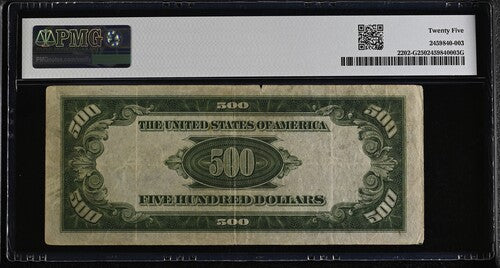 FR 2202-G 1934A $500 Federal Reserve Note Chicago