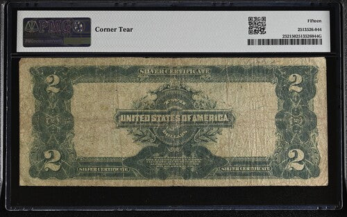 FR 252 1899 $2 Silver Certificate