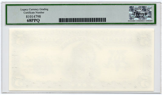 BEP 1899 $5 Silver Certificate Chief BEP Official Reprint