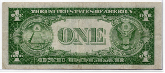 FR 1609 1935A $1 Silver Certificate Experimental R