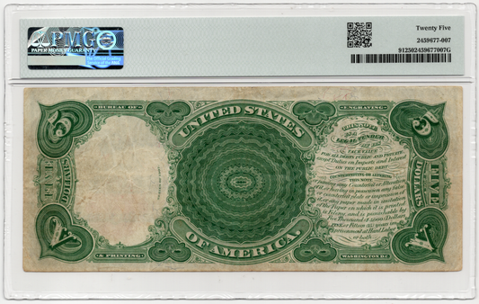 FR 91 1907 $5 Legal Tender