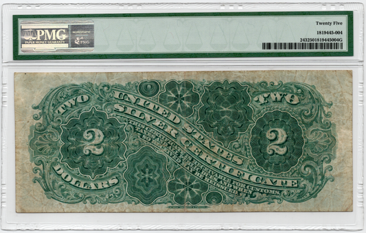 FR 243 1886 $2 Silver Certificate
