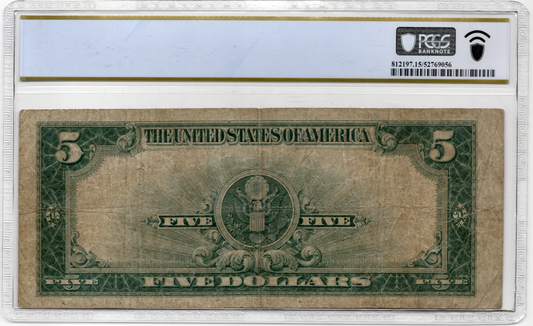 FR 282 1923 $5 Silver Certificate