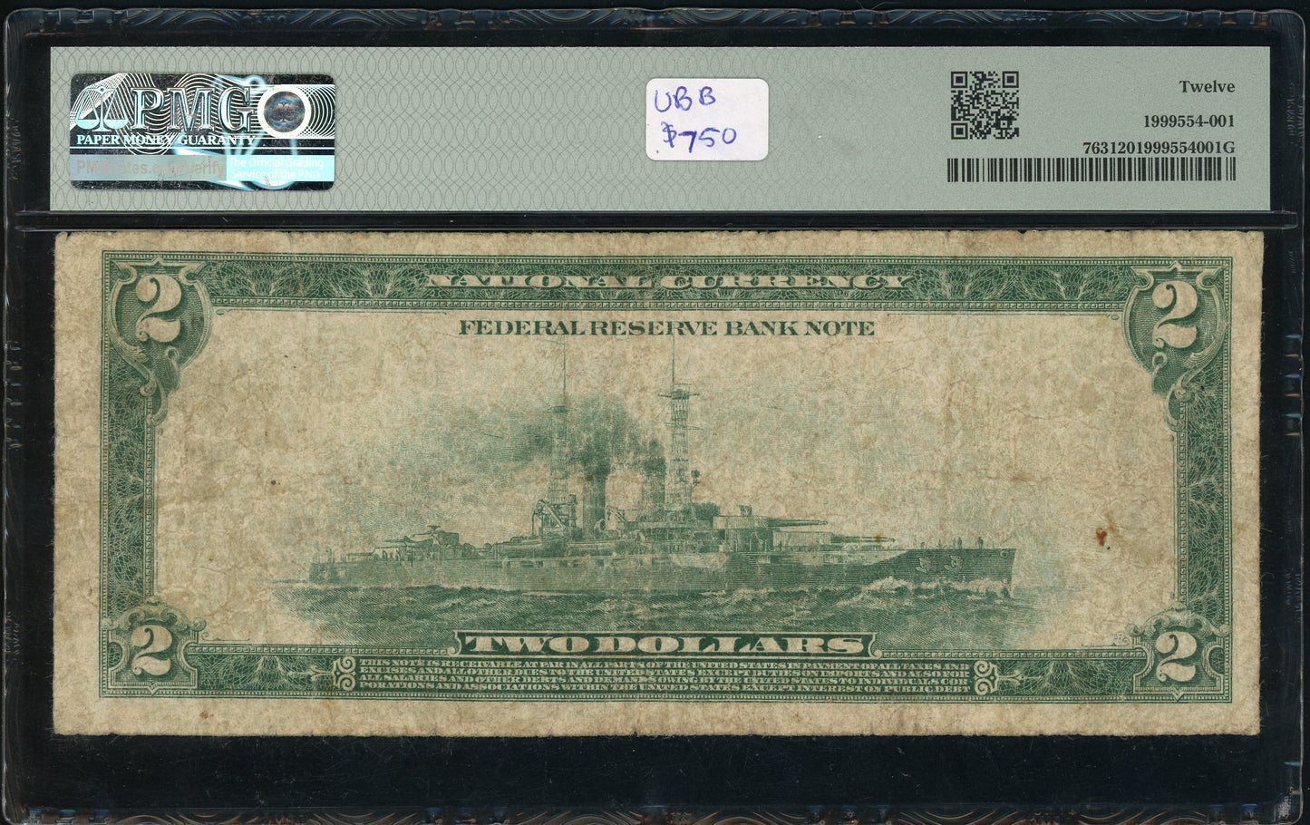 Fr 763 1918 $2 FRBN Atlanta PMG 12 Fine