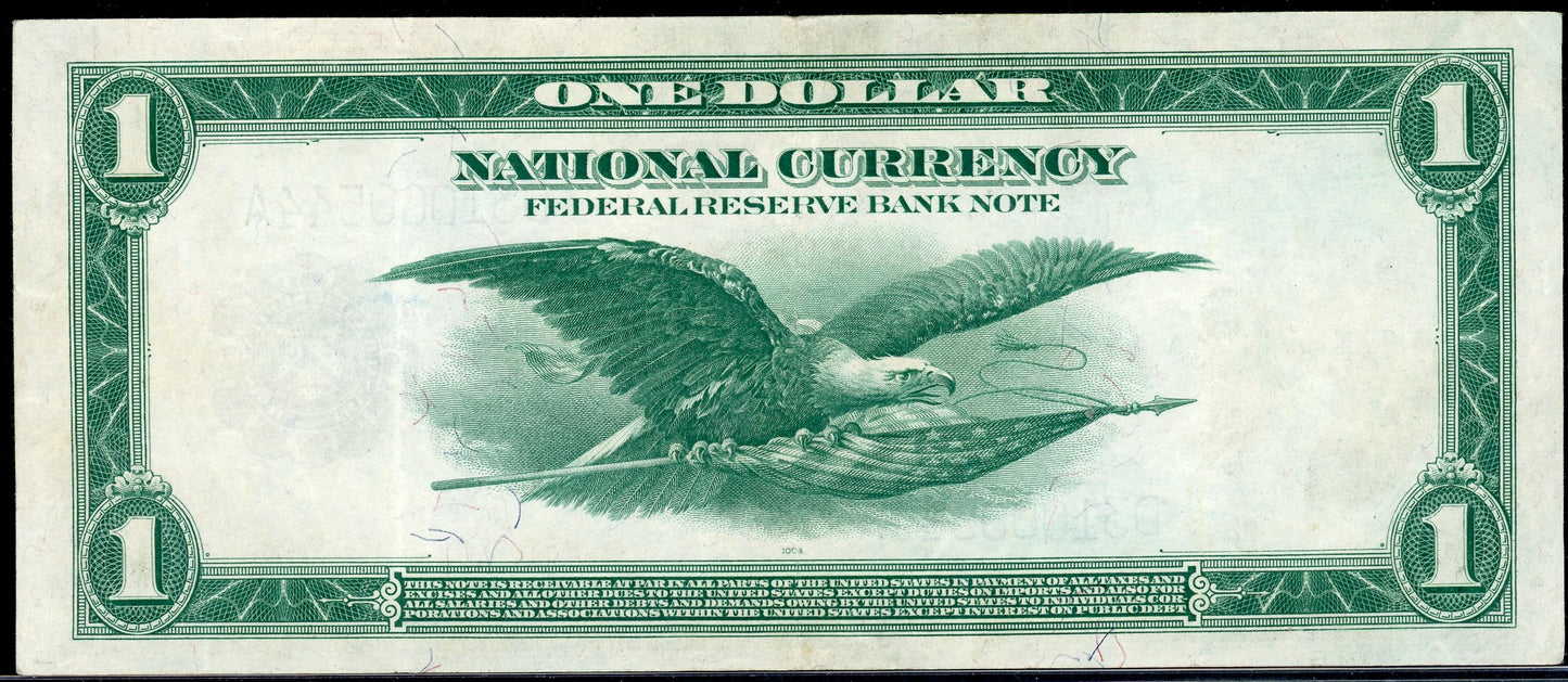 1914 $1 FRBN Cleveland