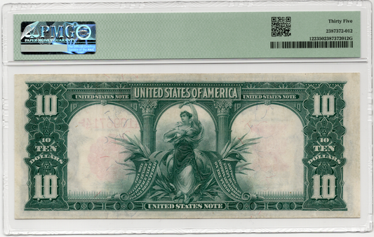 FR 122 1901 $10 Legal Tender "Bison" GREAT COLOR