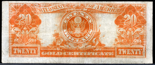 1922 $20 Gold Certificate