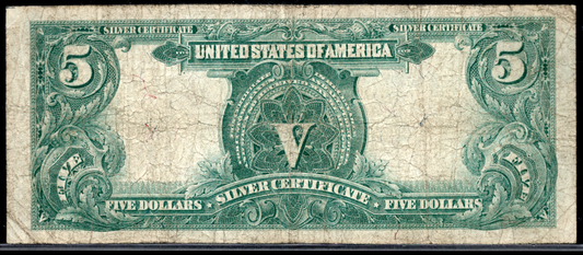 FR 280 1899 $5 Silver Certificate "Chief"