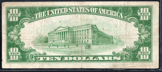 1929 $10 NB of the Republic of Chicago, Illinois CH # 4605