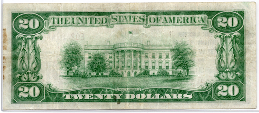 1929 $20 First Wisconsin NB Milwaukee Wisconsin CH # 64