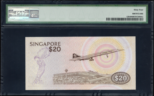 Singapore P# 12 ND (1979) Board of Comm. of Currency $20