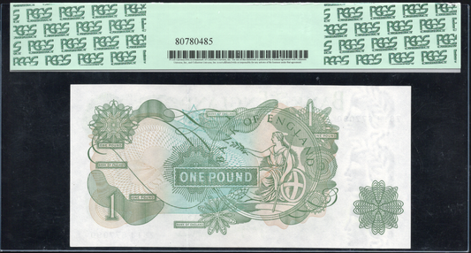 Great Britain P# 374 1970 ND (1970 - 1977) Bank of England 1 Pound