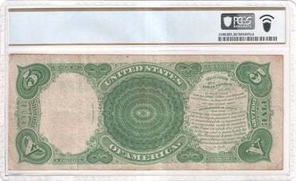 FR 91 1907 $5 Legal Tender