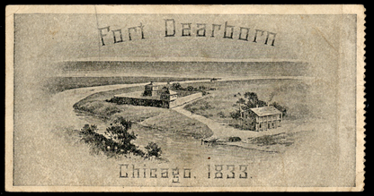 1893 World's Columbian Exposition Ticket - Chicago IL - Chicago Day