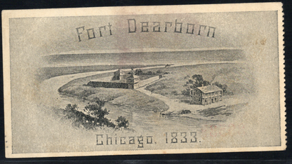 1893 World's Columbian Exposition Ticket - Chicago IL - Chicago Day