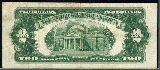 1928 F $2 Legal Tender VF