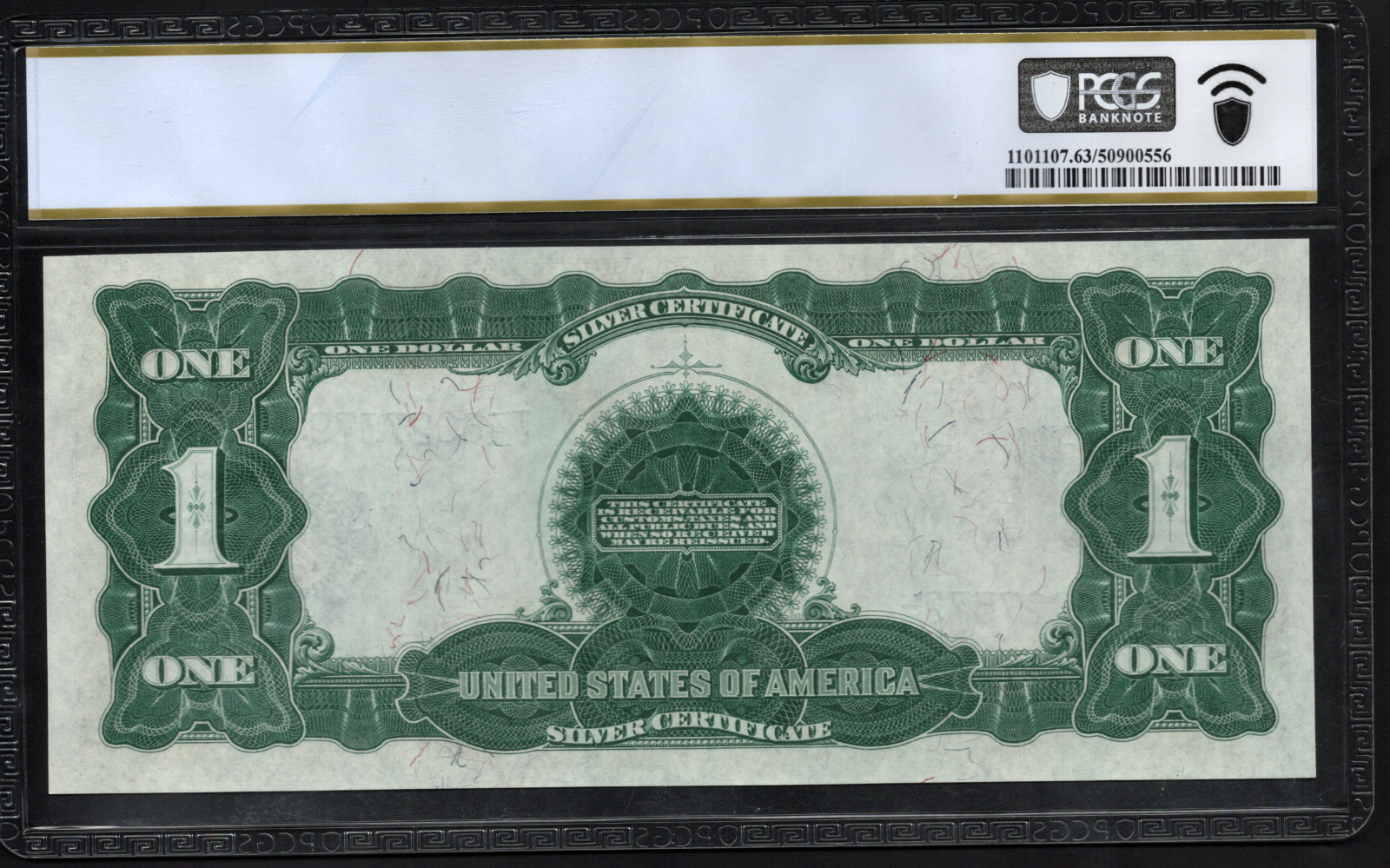 Fr 228 1899 $1 Silver Certificate PCGS 63 PPQ