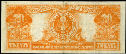 1922 $20 Gold Certificate 
