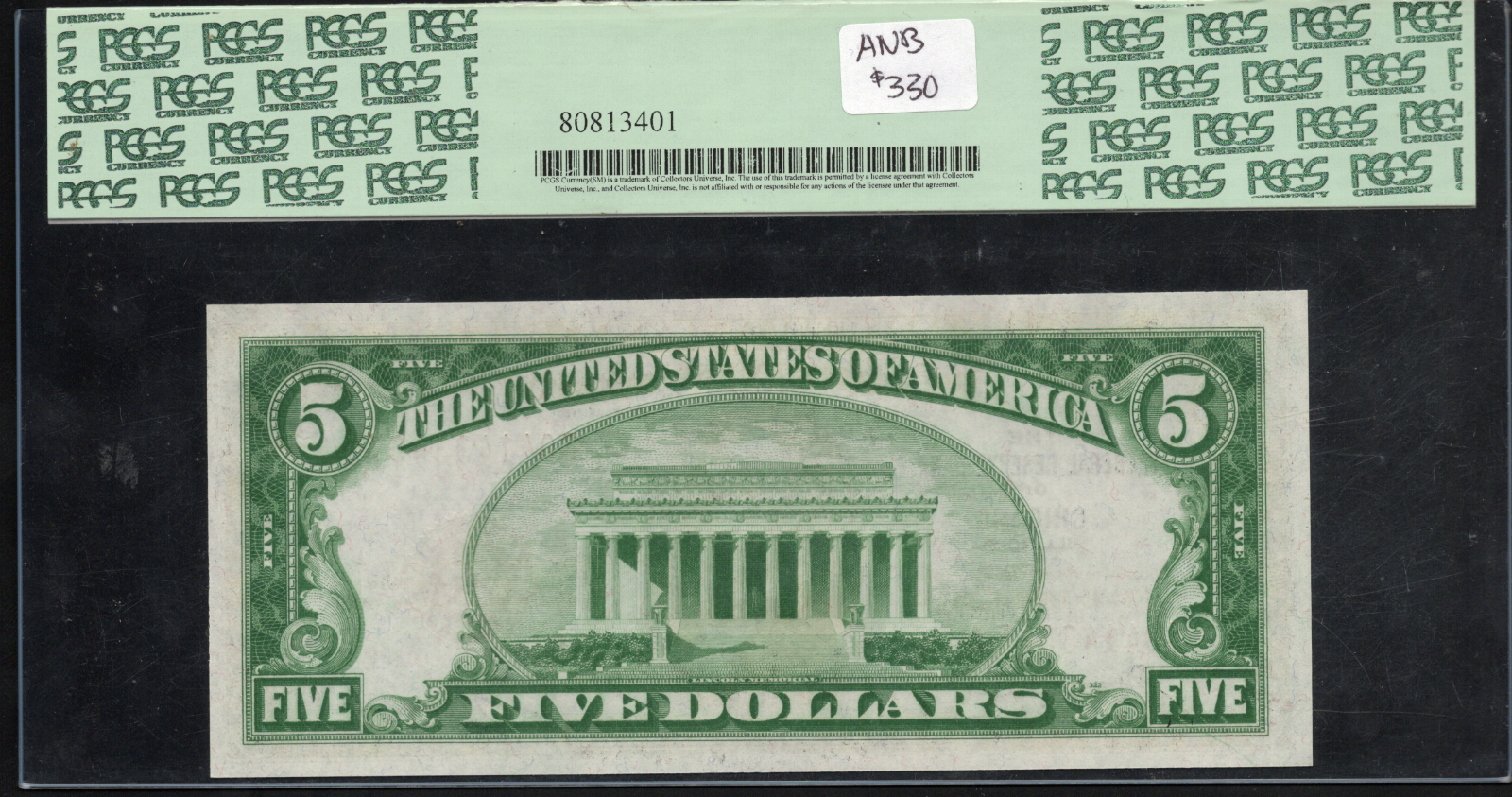 FR 1850-G 1929 $5 Federal Reserve Note CHICAGO