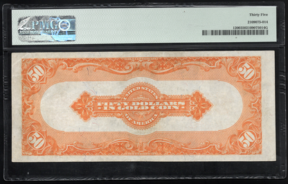 Fr 1200 1922 $50 Gold Certificate PMG 35