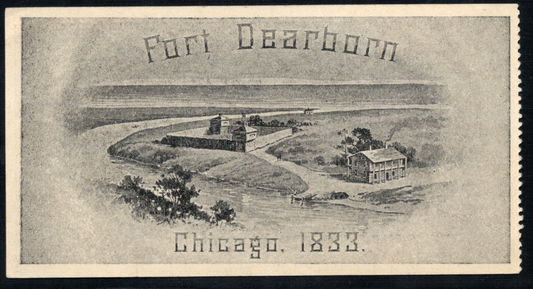 1893 World's Columbian Exposition Ticket - Chicago IL - Chicago Day