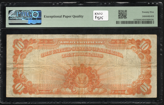FR 1173 1922 $10 Gold Certificate