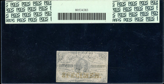Fr 1227sp Third Issue 3 cent Fractional Currency SPECIMEN PCGS 55 